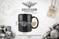 Preview: ZÜNDAPP Tasse – Schwarz Edles Design mit dem ikonischen Zündapp Emblem auf beiden Seiten